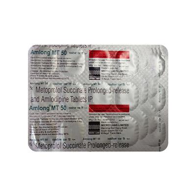 AMLONG MT 50 Tablet 15's - Hypertension-Cal