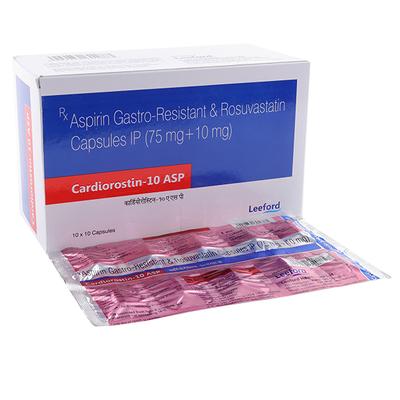 CARDIOROSTIN 10 ASP Capsule 10's - High Cholesterol-Dys
