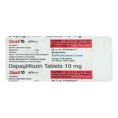 GLUXIT 10 Tablet 10's - Diabetes-Ant