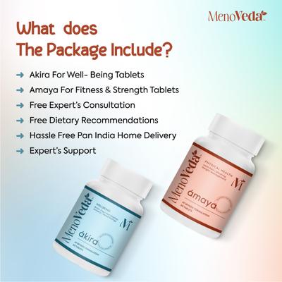 Menoveda Akira and Amaya Tablet (Combo Pack) 1's - Speciality Medicines