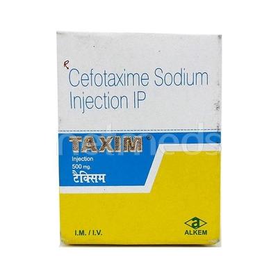 Taxim 500mg Injection 1's - Bacterial Infections-Cep