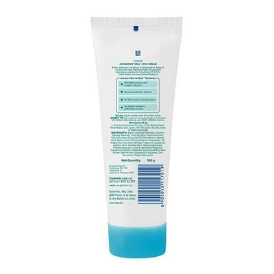 Johnson's Milk + Rice Cream 100 gm - Creams, Lotions & Oils