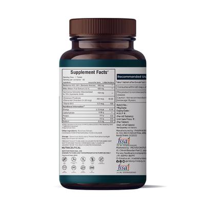 Miduty Berberine 98% Tablets 60's - Diabetes (Fitness)