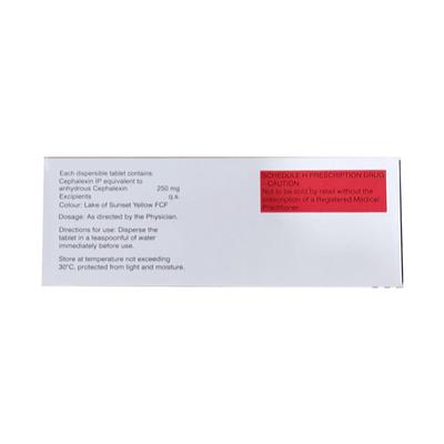 Sporidex DS 250 Tablet 10'S - Bacterial Infections-Cep