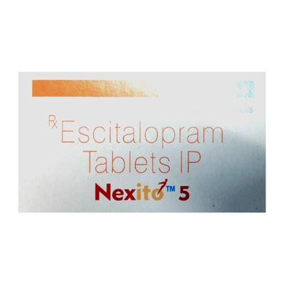 NEXITO 5 Tablet 15's - Depression-Ant