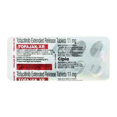 TOFAJAK XR 11mg Tablet 10's - Rheumatoid Arthritis-Dis