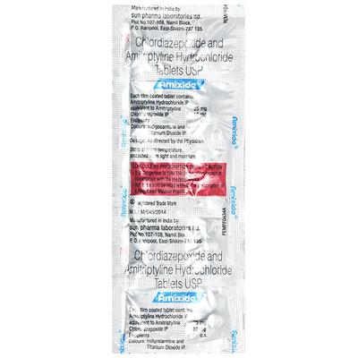 Amixide 10mg Tablet 10'S - Depression-Ant