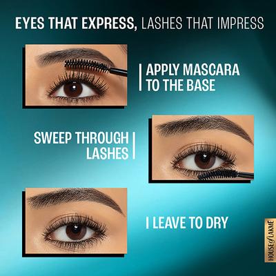 Lakme 9to5 Eyeconic Curling Mascara Deep Black 9 ml - Kajal & Kohls