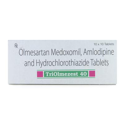 Triolmezest 40mg Tablet 10'S - Hypertension-Ang