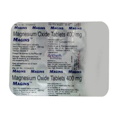 MAGINS Tablet 10's - Constipation-Lax