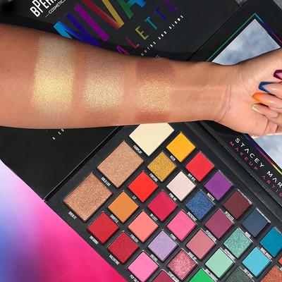 Bperfect Cosmetics Carnival Eyeshadow Palette, Stacey Marie Carnival Xl Pro Palette, 30 Matte Finish Eyeshadow, 10 Pigmented Shimmers, 3 Highlighters 1's - Eye Shadow Palettes