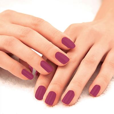 Lakme 9 To 5 Primer + Gloss Nail Color Magenta Mix 6 Ml - Nail Polish