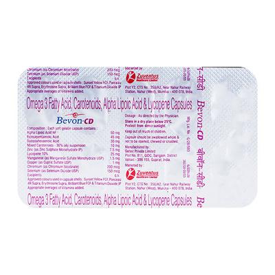 Bevon CD Capsule 10'S - Supplements-Vam