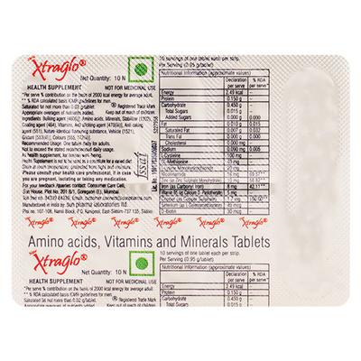 NEW Xtraglo Tablet 10'S - Supplements-Ent