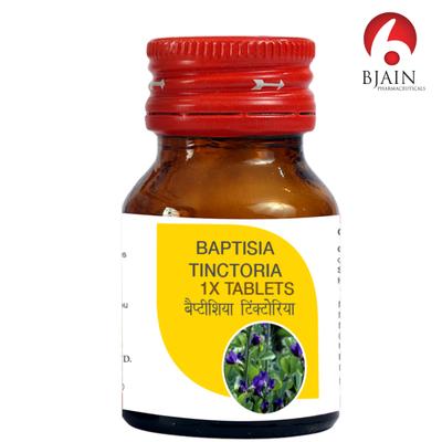 Bjain Baptisia Tinctoria 1X Tablets 25 gm - Bio-Chemic