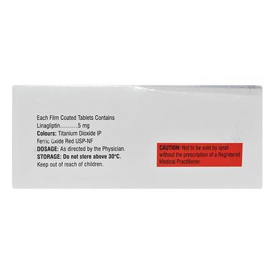 LINARES 5 Tablet 10's - Diabetes-Ant
