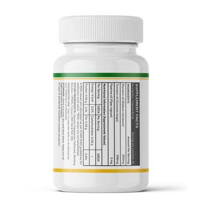 INLIFE Silymarin + Turmeric + Piperine Vegetarian Capsules 60's - Vital Health