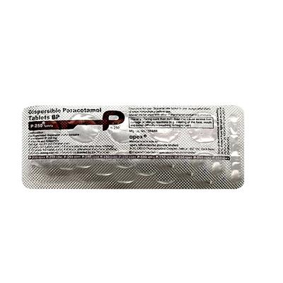 P 250 Tablet 10'S - Fever-Ana