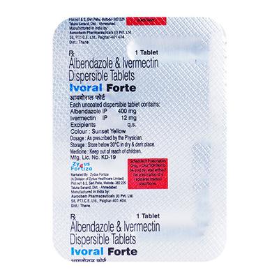Ivoral Forte Tablet - Parasitic Worms-Ant
