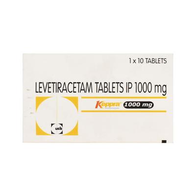 Keppra 1000mg Tablet 10'S - Epilepsy/Convulsion-Ant