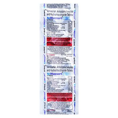 Trimacsart Tablet 10'S - Hypertension-Ang