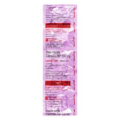 Lantraz 100mg Capsule 10'S - Fungal Infections-Anf