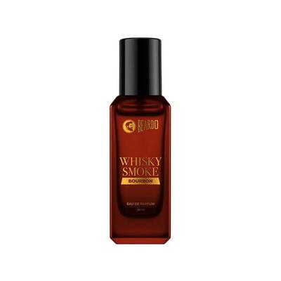 Beardo Bourbon Whisky Smoke Perfume for Men Oriental, Woody, Long Lasting, Ideal Gift 20 ml - Men Perfumes (Edt/Edp)