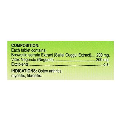 Sallaki Plus Tablet 10'S - Pain relief-Nsa