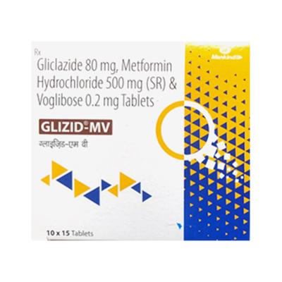 GLIZID MV Tablet 15's - Diabetes-Ant