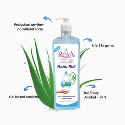 Rosa Hand Rub 500 ml - Hand Sanitizer