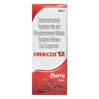 CHERICOF 12 CHERRY FLAVOUR Oral Suspension 60ml - Cough And Cold-Cou
