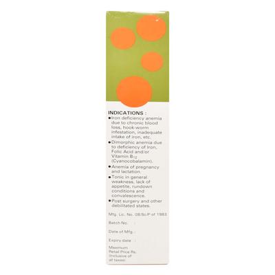 Dexorange Orange Flavoured Syrup 200ml - Iron Supplement/Anaemia-Vma
