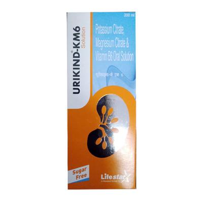 Urikind KM6 Sugar Free Solution 200ml - Kidney Disease/Stones-Oth