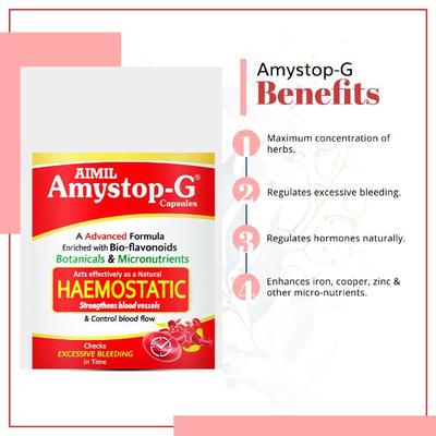 Aimil Amystop-G Capsule (Pack of 2 x 20's) - Speciality Medicines