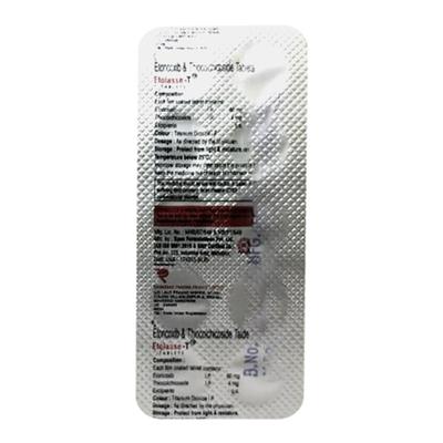 ETOLASSE T Tablet 10's - Pain relief-Nsa