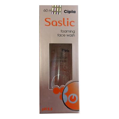 Saslic Face Wash Foam 60ml - Acne-Acn