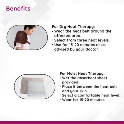Flamingo Premium Orthopaedic Heat Belt (HC1011) (L) 1's - Heating Belt