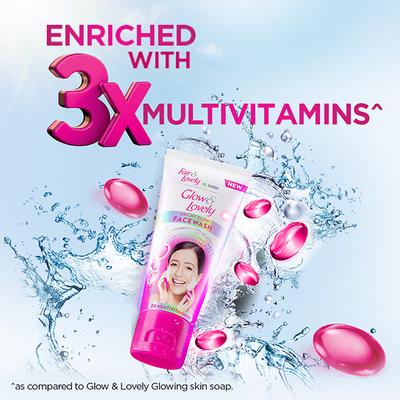 Glow & Lovely Bright Glow Facewash 100 gm - Face Washes