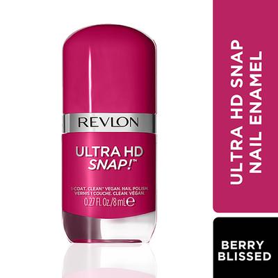 Revlon Ultra Hd Snap Nail Polish - Shade - Berry Blissed 8 ml - Nail Polish