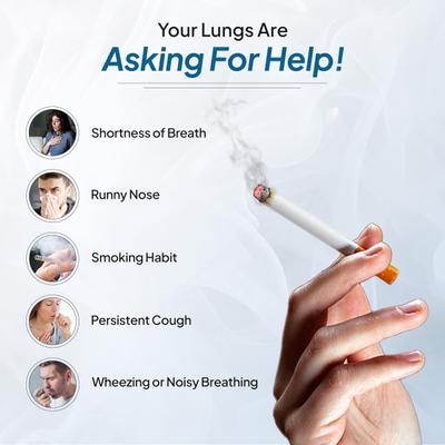 Miduty Lung Detox 400 mg Capsule 60's - Vital Health