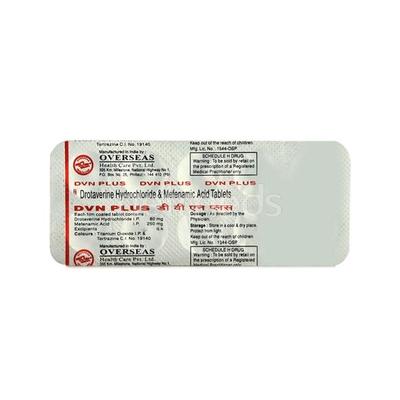 DVN Plus Tablet 10'S - Muscle Spasm-Ant