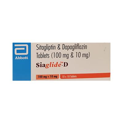 SIAGLIDE D 100+10mg Tablet 10's - Diabetes-Ant