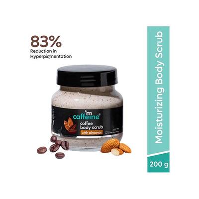 Mcaffeine Coffee Body Scrub With Almonds 100 gm - Scrubs & Exfoliants