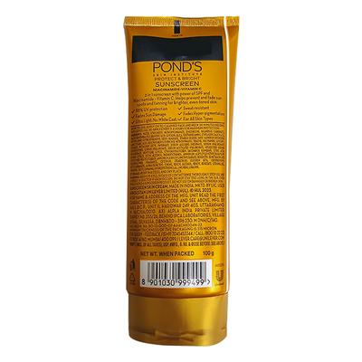 Pond's Sun Miracle SPF 35 PA+++ Light Sunscreen - Protect and Bright with Niacinamide 50 g - Face Sunscreen