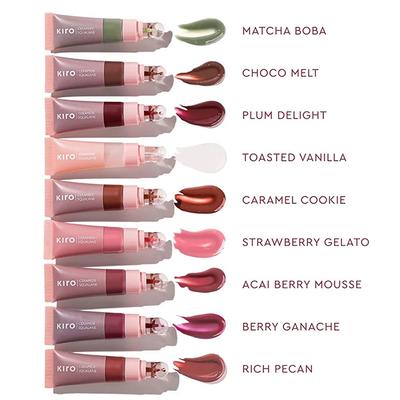 Kiro Ceramide Drip Tinted Lip Glaze Rich Pecan (Brick Red) 13 gm - Lip Balms