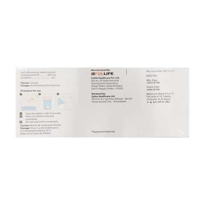Mucotab ET Sugar Free Orange Flavour Tablet 10'S - Cough And Cold-Cou