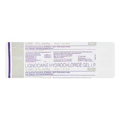 LOX 2% Jelly 30gm - Anaesthesia - Local-Ana