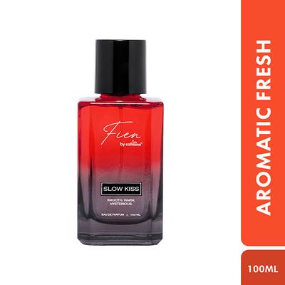 Mcaffeine Fien Slow Kiss Perfume For Men- Aromatic Fresh EDP, 12 Hrs Longlasting For All Occasion 100 ml - Men Perfumes (Edt/Edp)