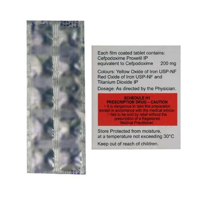 Polypod 200mg Tablet 10'S - Bacterial Infections-Cep