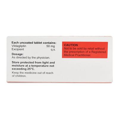 VILDAMBIC 50 Tablet 15's - Diabetes-Ant
